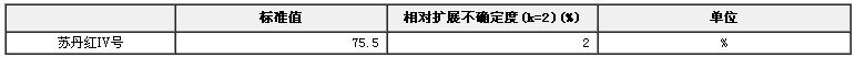蘇丹紅Ⅳ純度標準物質(zhì)