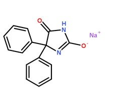 苯妥英鈉分子結(jié)構(gòu)圖