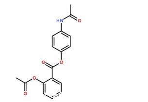 貝諾酯分子結構圖