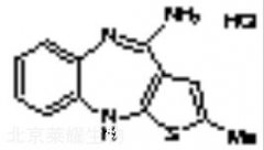 4-氨基-2-甲基-10H-噻吩并[2，3-b][1，5]苯并二氮雜卓鹽酸鹽標準品