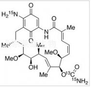 17-Amino Geldanamycin-13C,15N2標準品