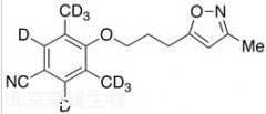 3,5-Dimethyl-4-[3-(3-methyl-5-isoxazolyl)propoxy]-benzonitrile-d8標(biāo)準(zhǔn)品