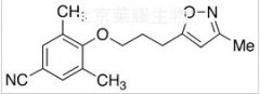 3,5-Dimethyl-4-[3-(3-methyl-5-isoxazolyl)propoxy]-benzonitrile標準品