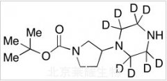 3-(哌嗪-1-基)吡咯烷-1-羧酸叔丁酯-d8標準品