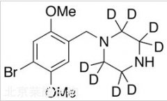 1-(4-溴-2,5-二甲氧基芐基)哌嗪-d8標準品