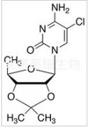 5’-Deoxy-2’,3’-O-isopropylidene-5-chlorocytidine標準品