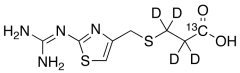 法莫替丁酸雜質-13C,d4（Famotidine-13C,d4 Acid Impurity）