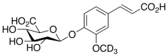 Ferulic Acid-d3 4-O-&beta;-D-Glucuronide