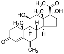 9-?Fluoro-?11&beta;,?17-?dihydroxy-?6-?methylene-pregn-?4-?ene-?3,?20-?