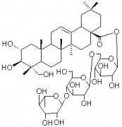 積雪草酸-28-O-鼠李糖(1-4)葡萄糖(1-6)葡萄糖苷對照品