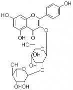 百蕊草素I（山柰酚-3-O-鼠李糖(1-2)葡萄糖苷）對(duì)照品
