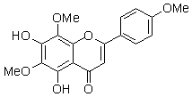 石吊蘭甲素（5，7－二羥基－4′，6，8-三甲氧基黃酮）對照品