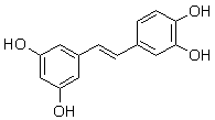 白皮杉醇（3'-羥基白藜蘆醇;比杉特醇;4-[2-(3,5-二羥基苯基)乙烯基]-1,2-苯