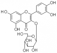 異槲皮苷（異櫟素；槲皮素-3-O-葡萄糖苷）對(duì)照品