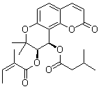 白花前胡丙素（3’(s)-當歸酰氧基4’(s)-乙酰氧基-3’，4’-雙氫邪蒿內酯