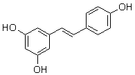 白藜蘆醇（3,4',5-三羥基芪;虎杖甙元;茋三酚;芪三酚;3,4',5-三羥基茋）對(duì)