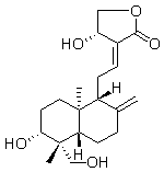穿心蓮內酯（穿心蓮乙素，雄茸內脂）對照品